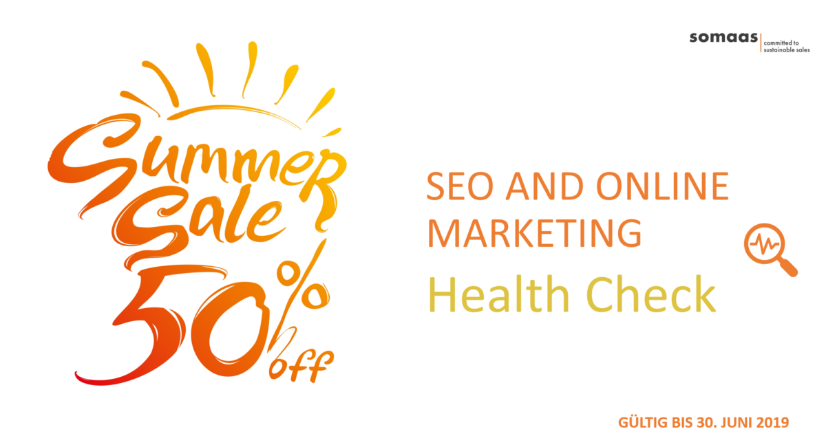 seo & online marketing health check sommer special 2019